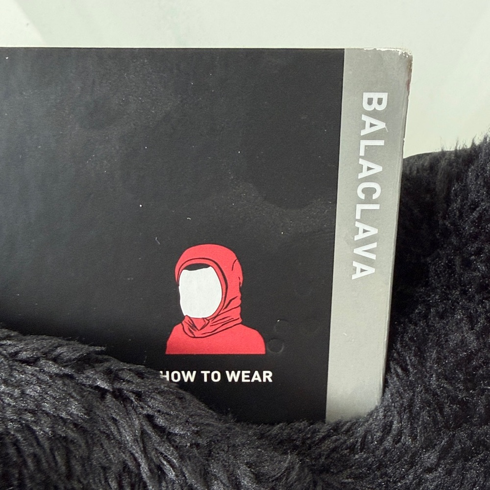 ❌ CLEARANCE 🆕 Swiss Tech Black Balaclava Hooded Unisex Scarf Ski Mask - Picture 6 of 7